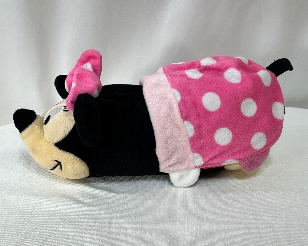 Disney FlipaZoo Mickey Minnie Mouse Jay Play Plush Reversible Stuffed Toy 10"